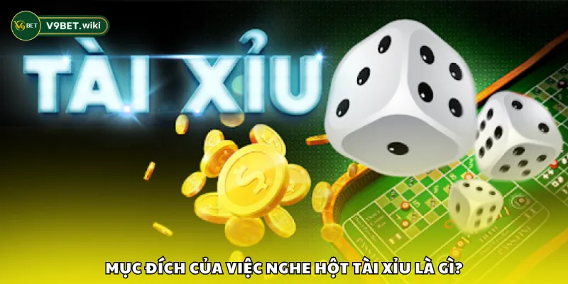 Mục đích của việc nghe hột Tài Xỉu là gì?